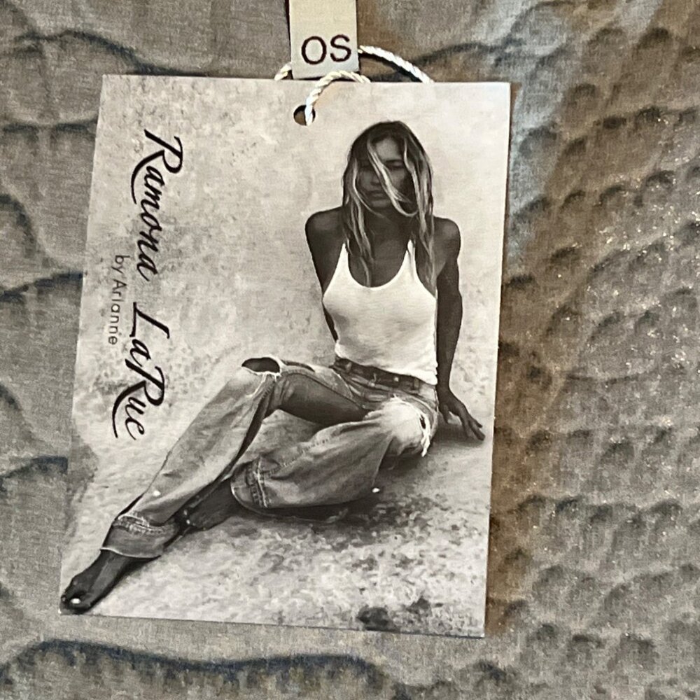 Ramona Larue Erte Kaftan Alligator Print Chiffon Kimono Designer Cocoon Wrap - Picture 6 of 9